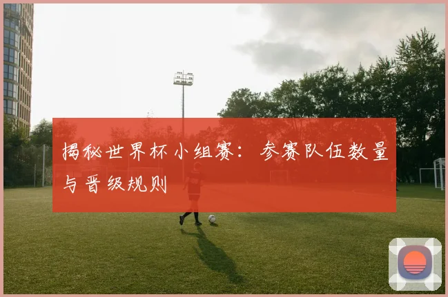 揭秘世界杯小组赛：参赛队伍数量与晋级规则