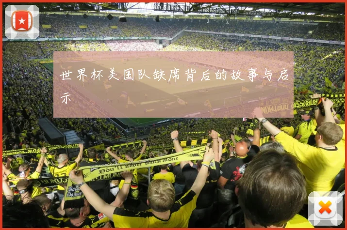世界杯美国队缺席背后的故事与启示